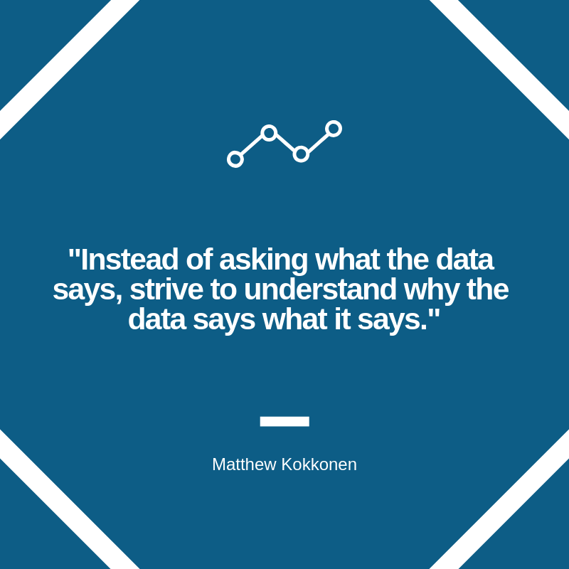 Data Analytics Post Quote Graphic