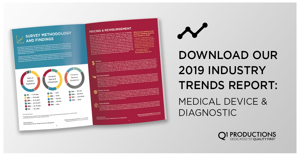 2019 Device and Diagnostic Industry Trend Whitepaper