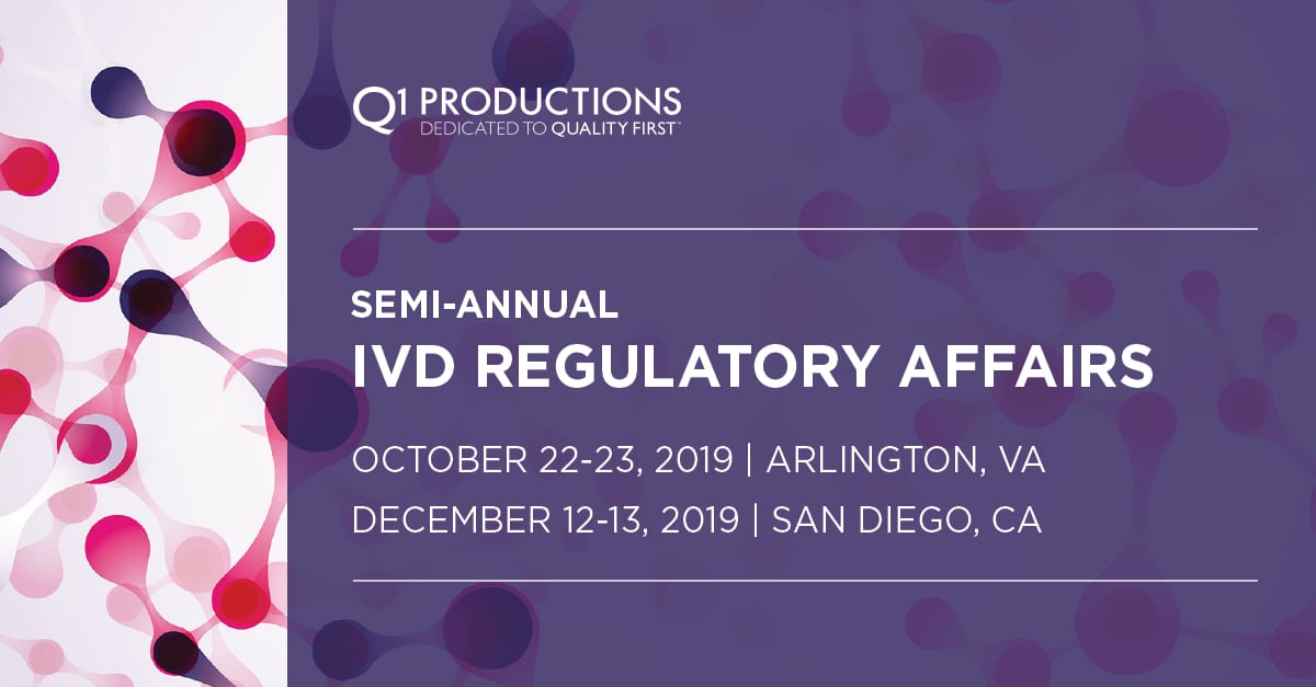 13th Annual IVD Clinical & Regulatory Affairs Conference West Q1