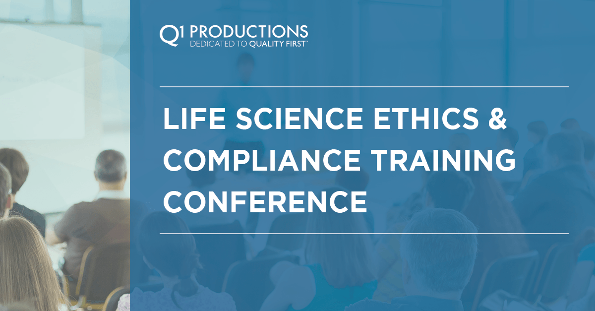 6th Annual Life Science Ethics & Compliance Training Conference Q1