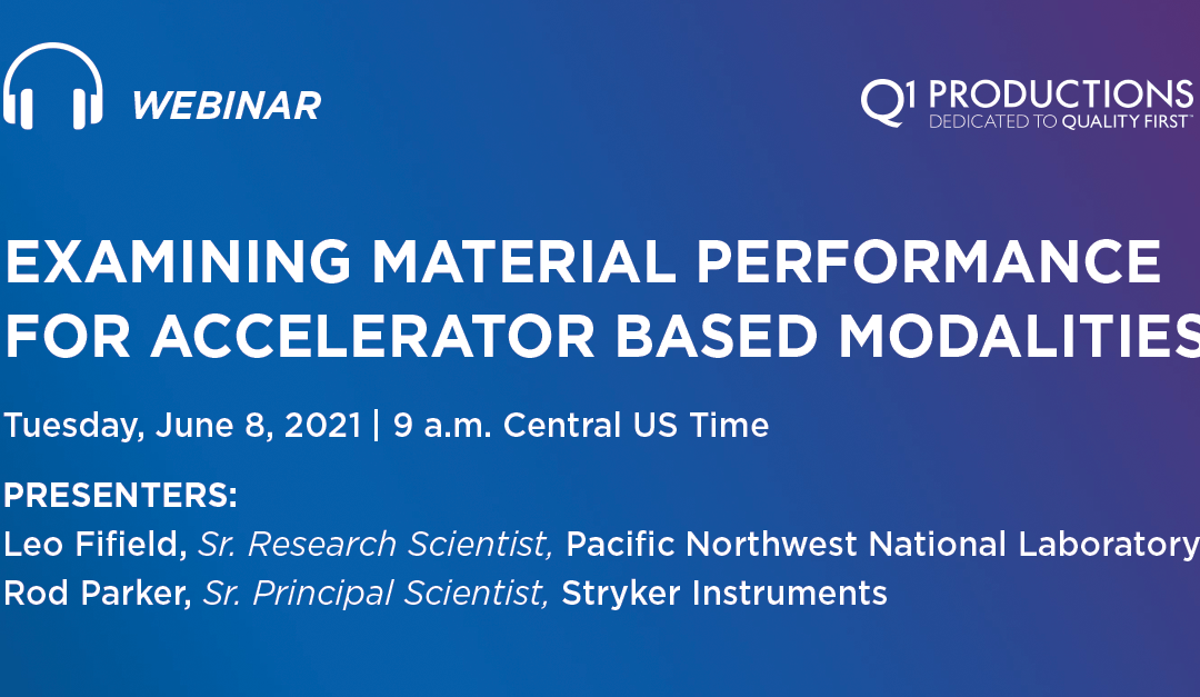 Examining Material Performance for Accelerator Based Modalities